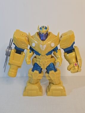 2021 Marvel Avengers Mech Strike 9" Infinity Mech Suit & 7" Thanos Action Figure